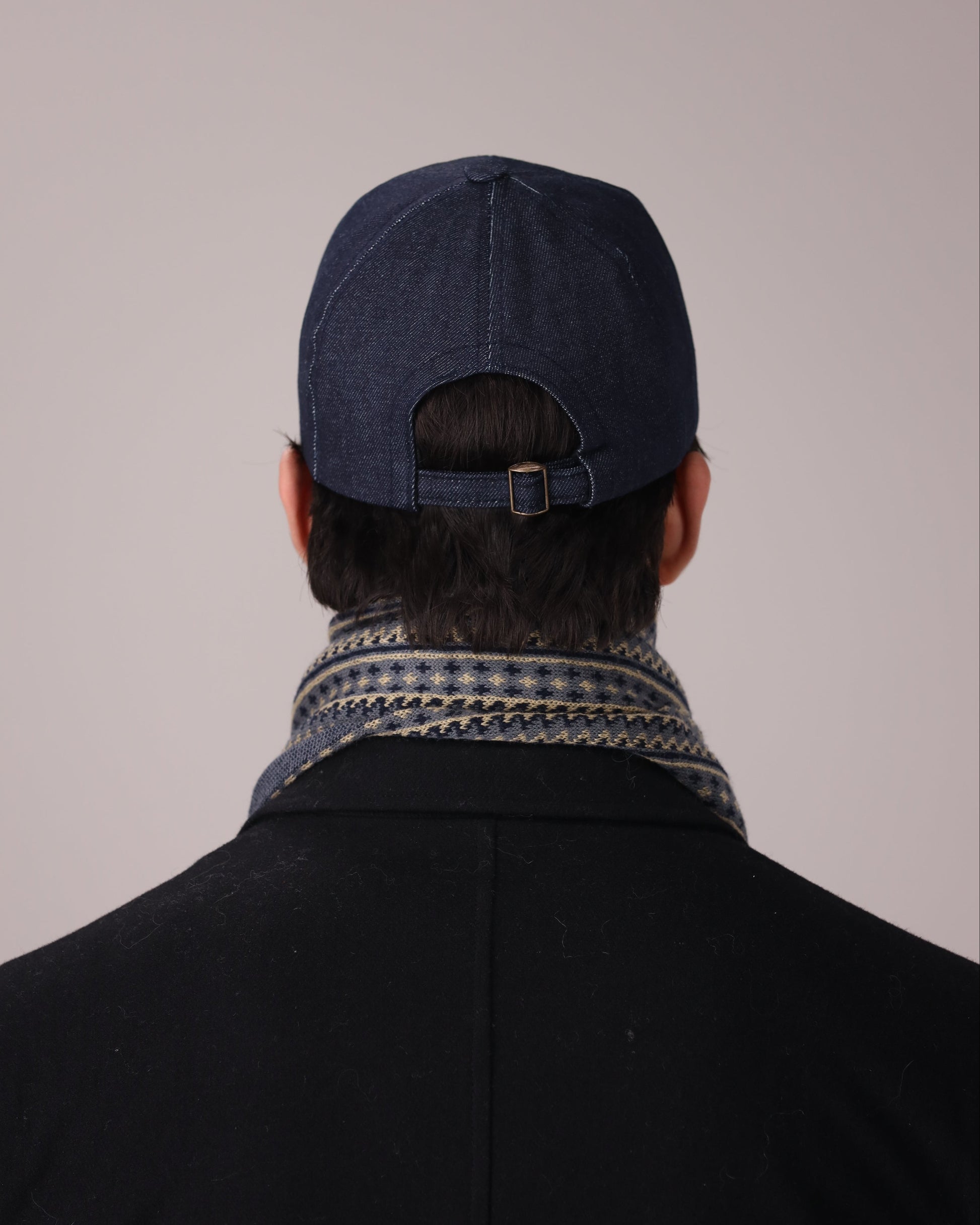Dark Blue Denim Cap