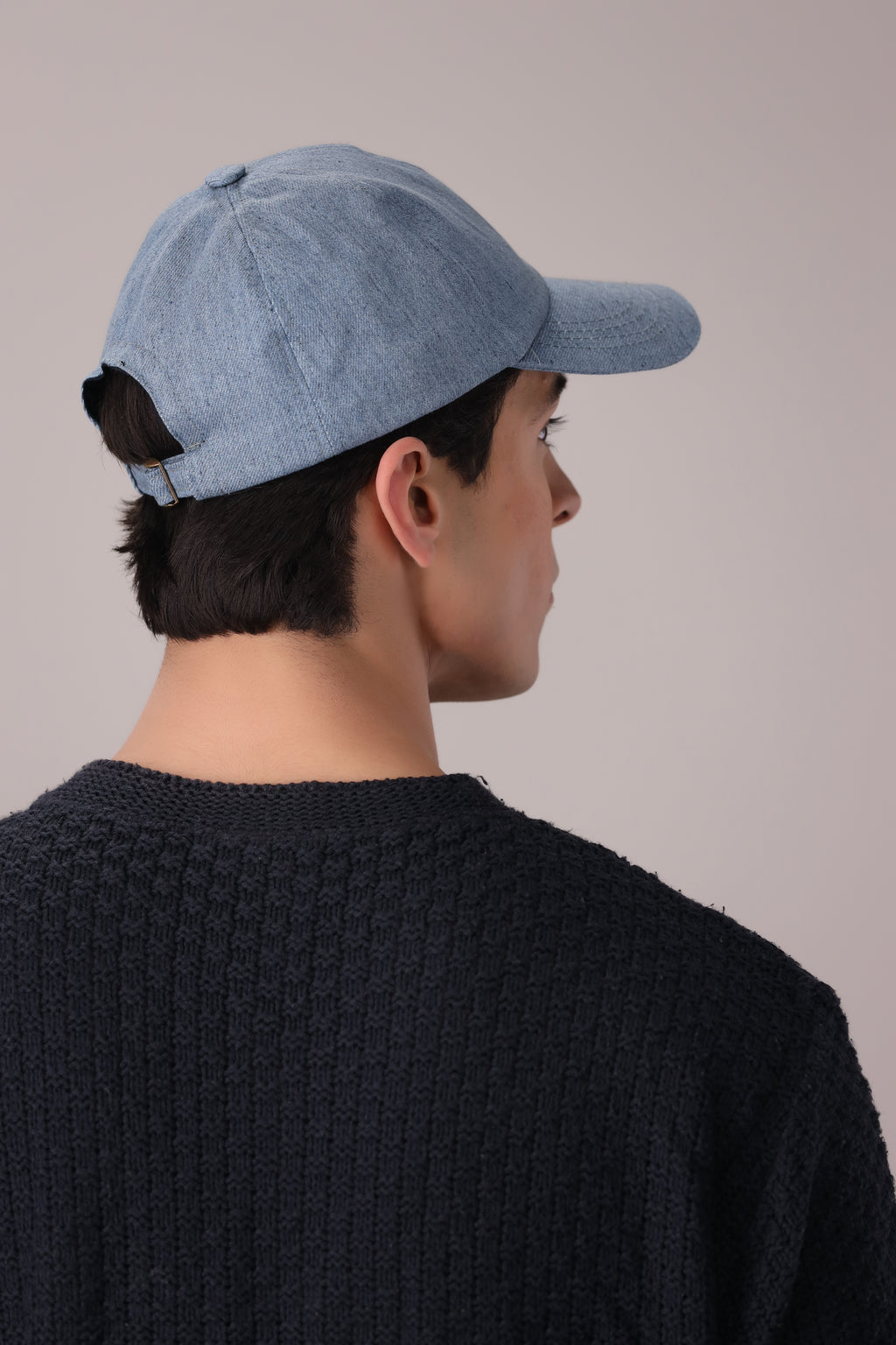 Sky Blue Denim Cap