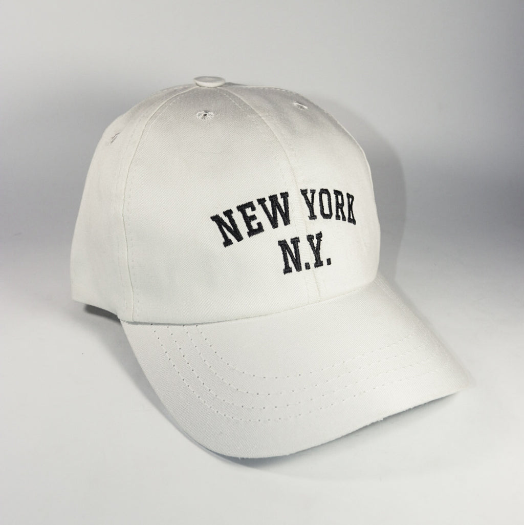 New York NY white Cap