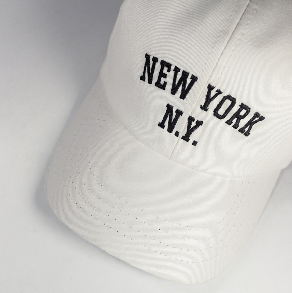 New York NY white Cap