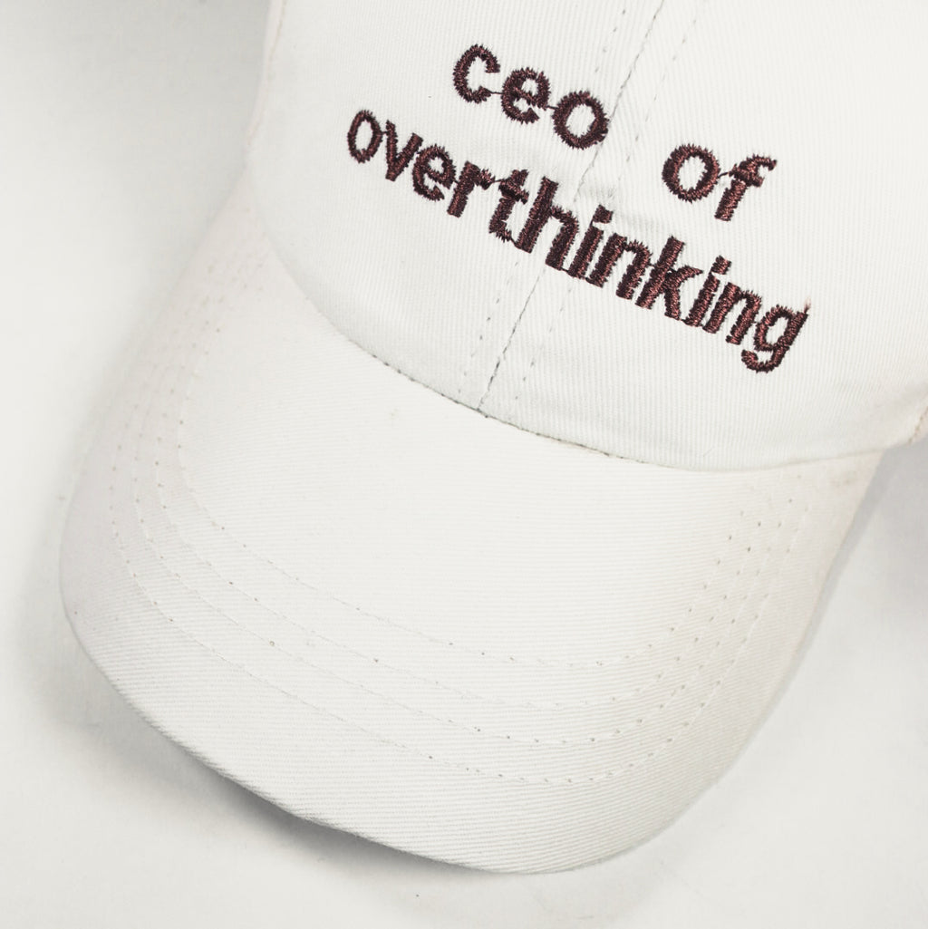 CEO of overthinking Cotton Cap