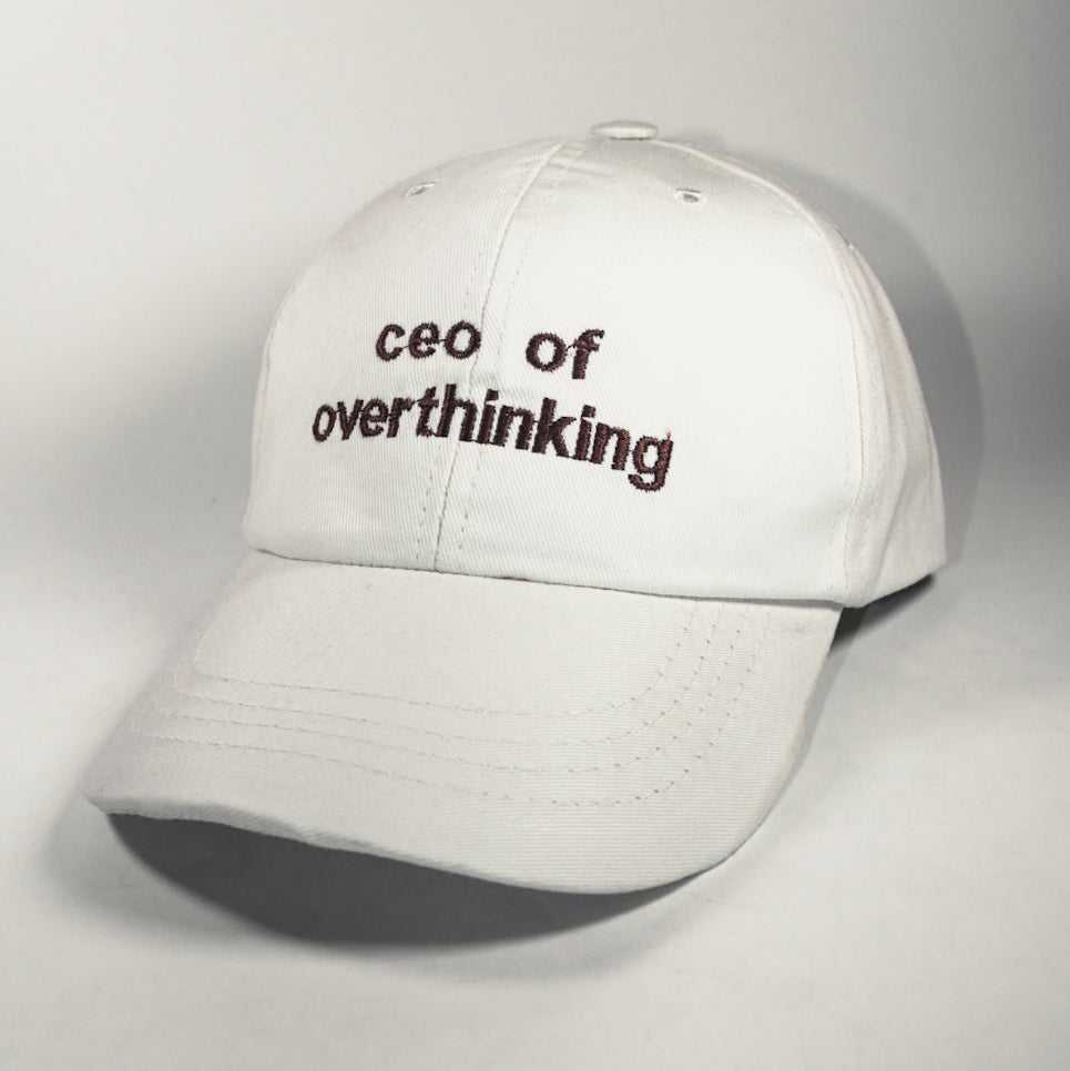 CEO of overthinking Cotton Cap