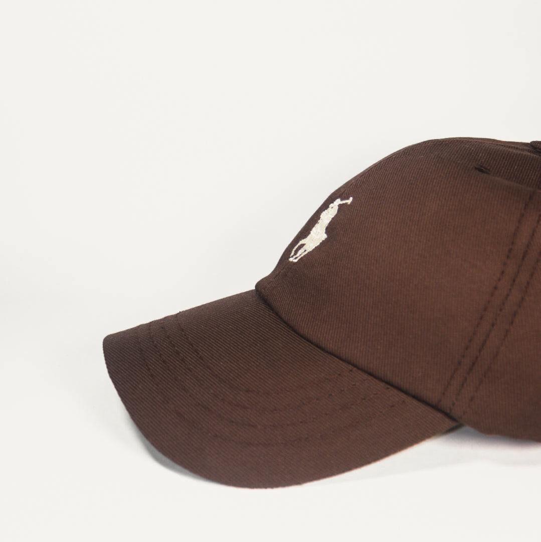 BROWN POLO CAP