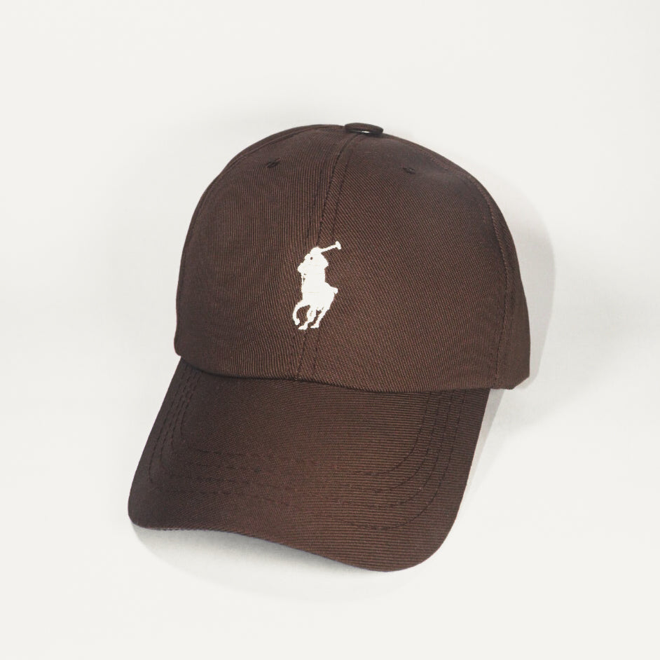 BROWN POLO CAP