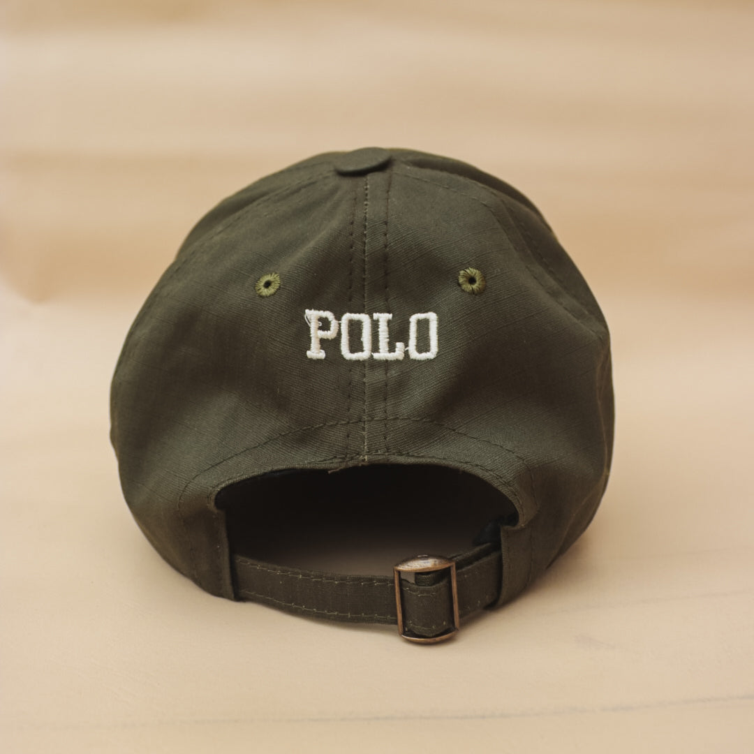 Olive green POLO Cap