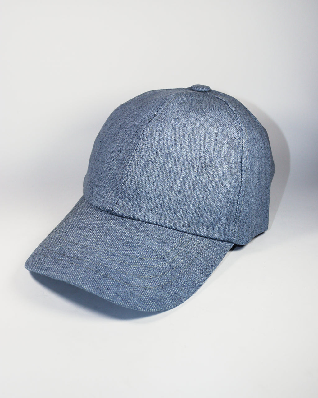 Sky blue denim cap