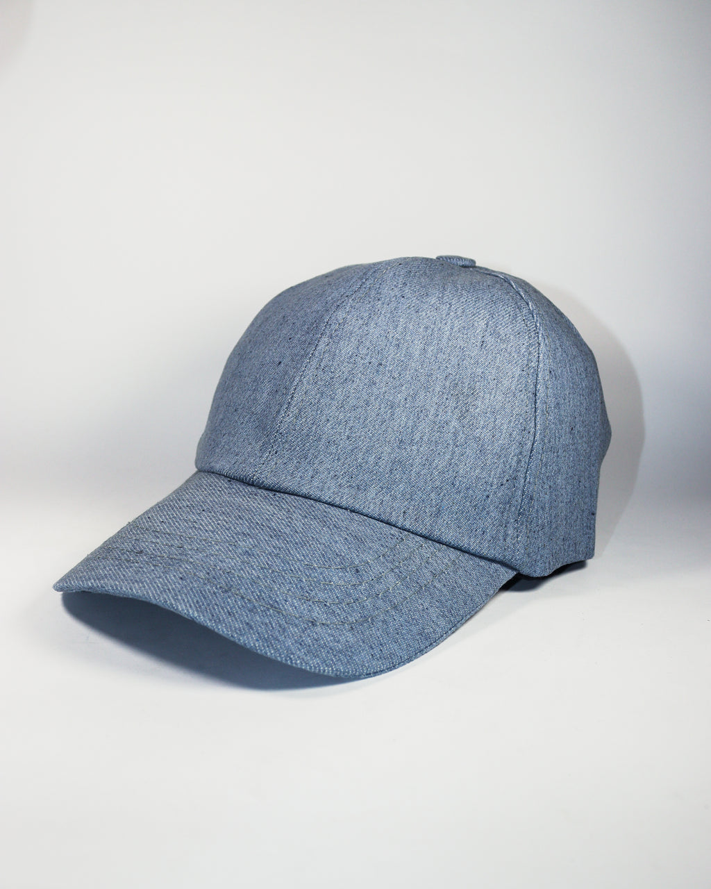Sky blue denim cap