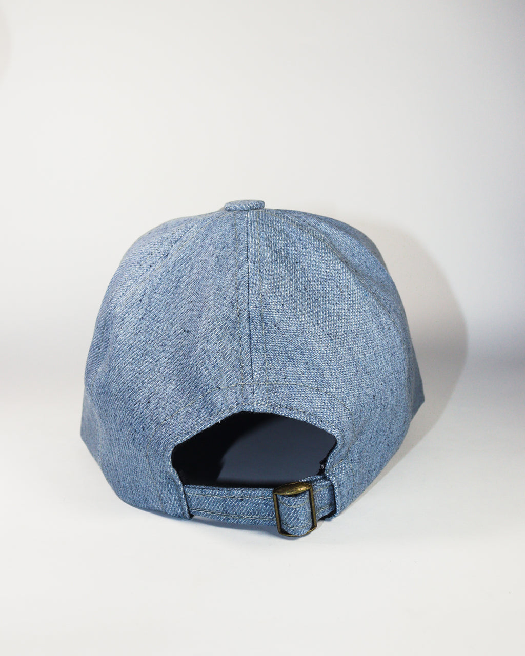 Sky blue denim cap