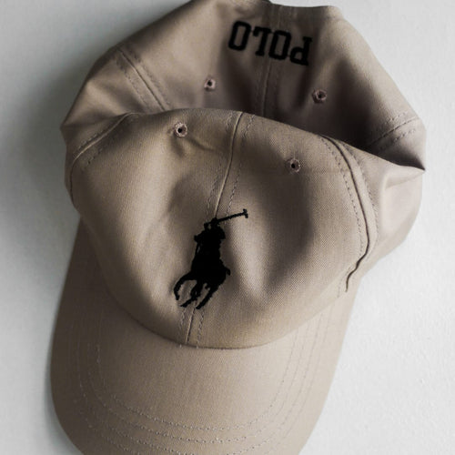 Big pony skin polo cap