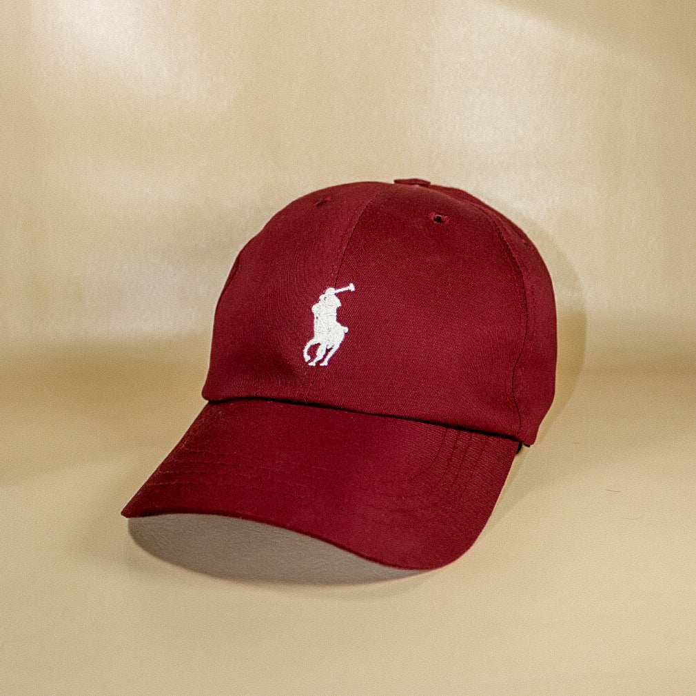 Maroon Polo Cap