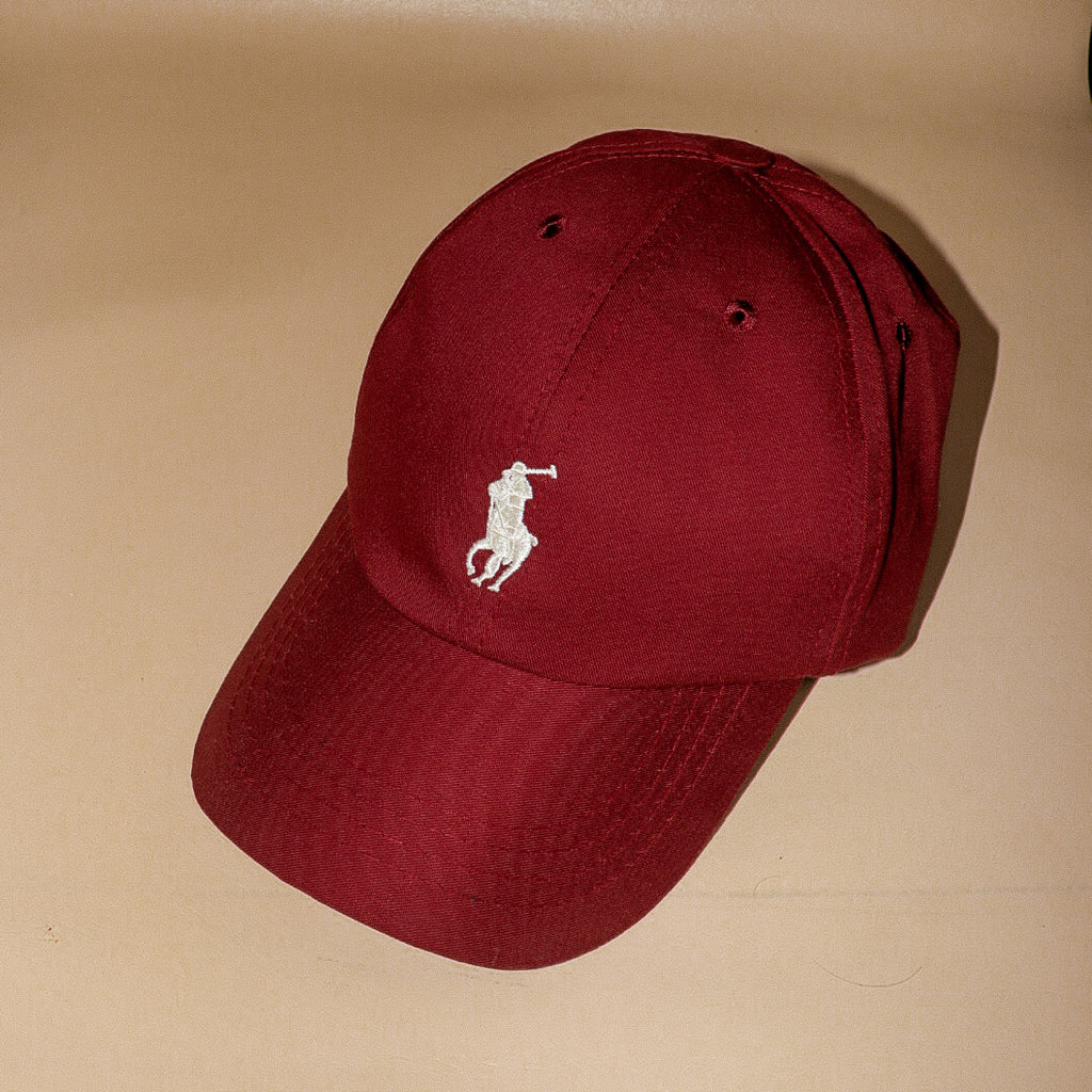 Maroon Polo Cap